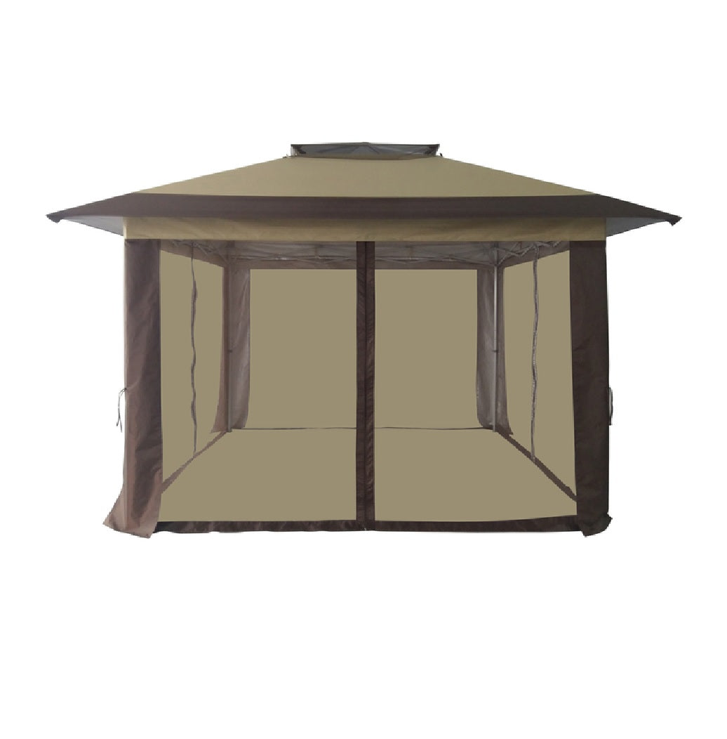 Crown Shade CA121PA Canopy With Screen Kit, Brown