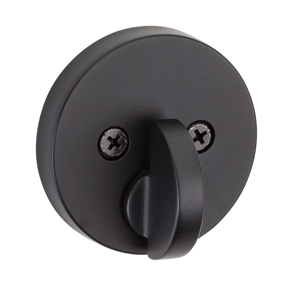 Kwikset 92580-020 Metal Deadbolt, Matte Black