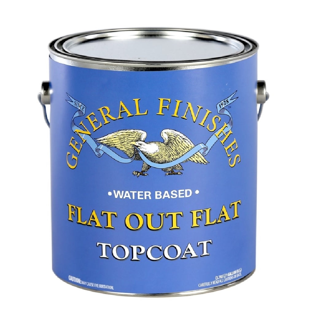 General Finishes GFO FGA Topcoat, Flat, White