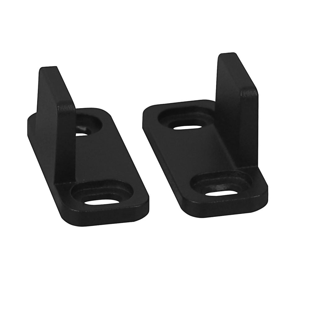 National Hardware N700-114 Double Floor Guide, Black, 1-3/4 inch