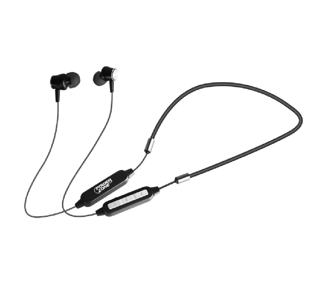 PowerZone KL-005BE Wireless Earphones, Black