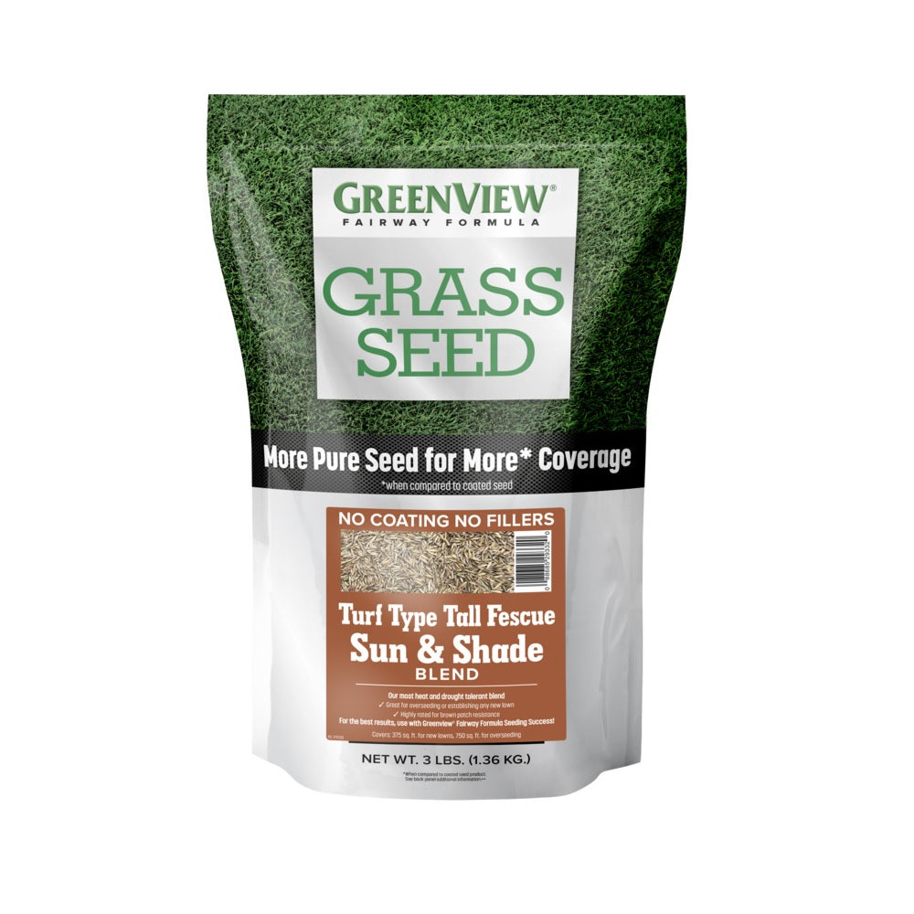 GreenView 28-29332 Tall Fescue Seed Blend, 3 lb