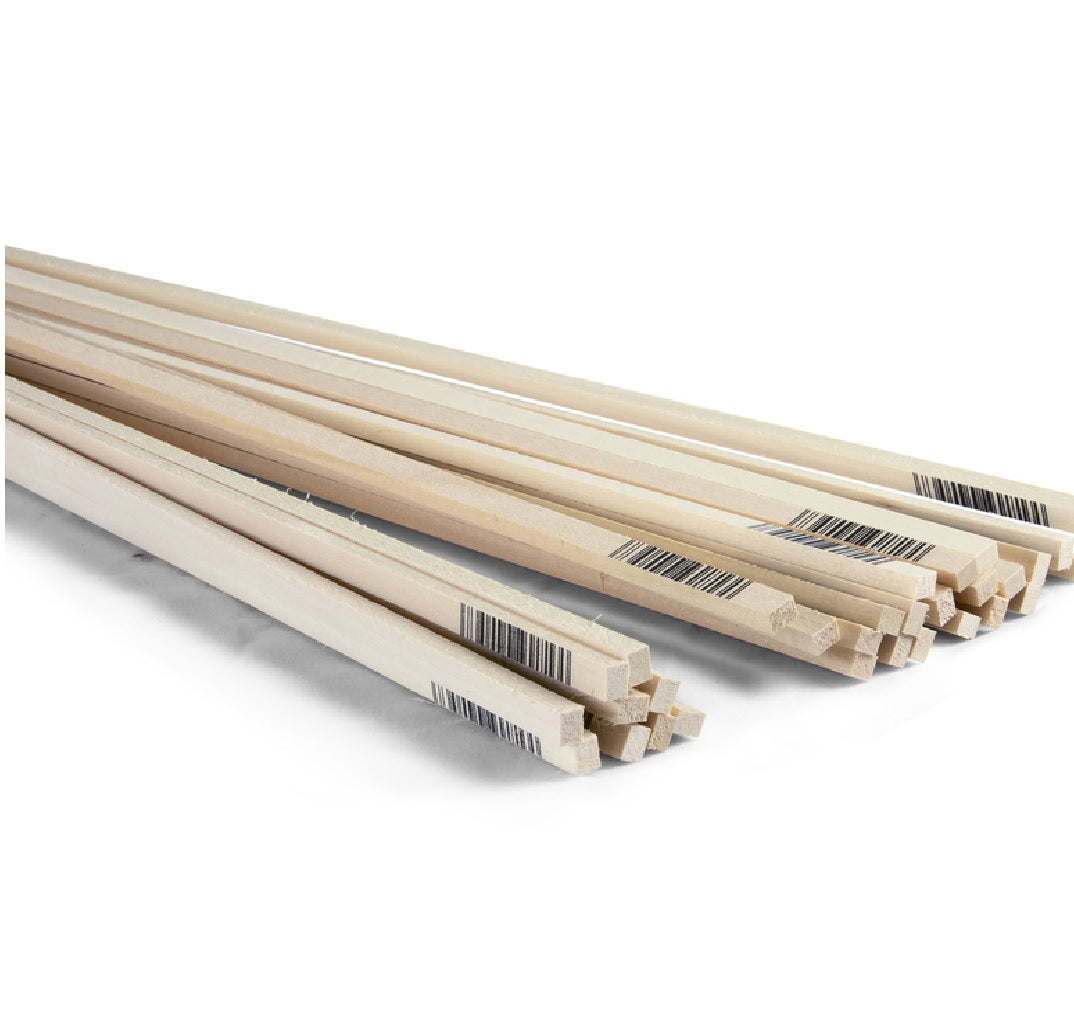 Midwest Products 8044 Basswood Strip, 3 Feet