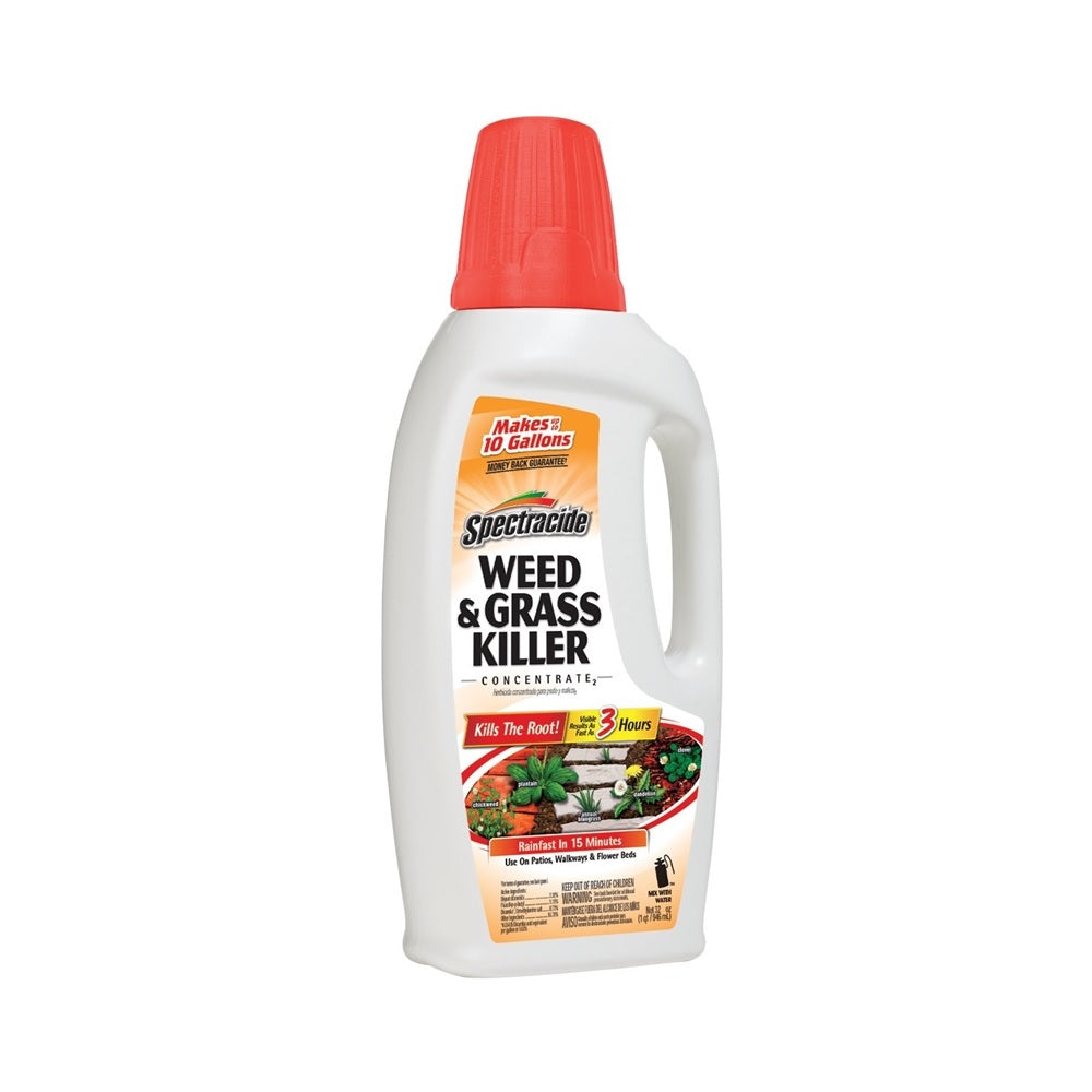 Spectracide HG-96390 Weed And Grass Killer, Amber, 30 oz Bottle