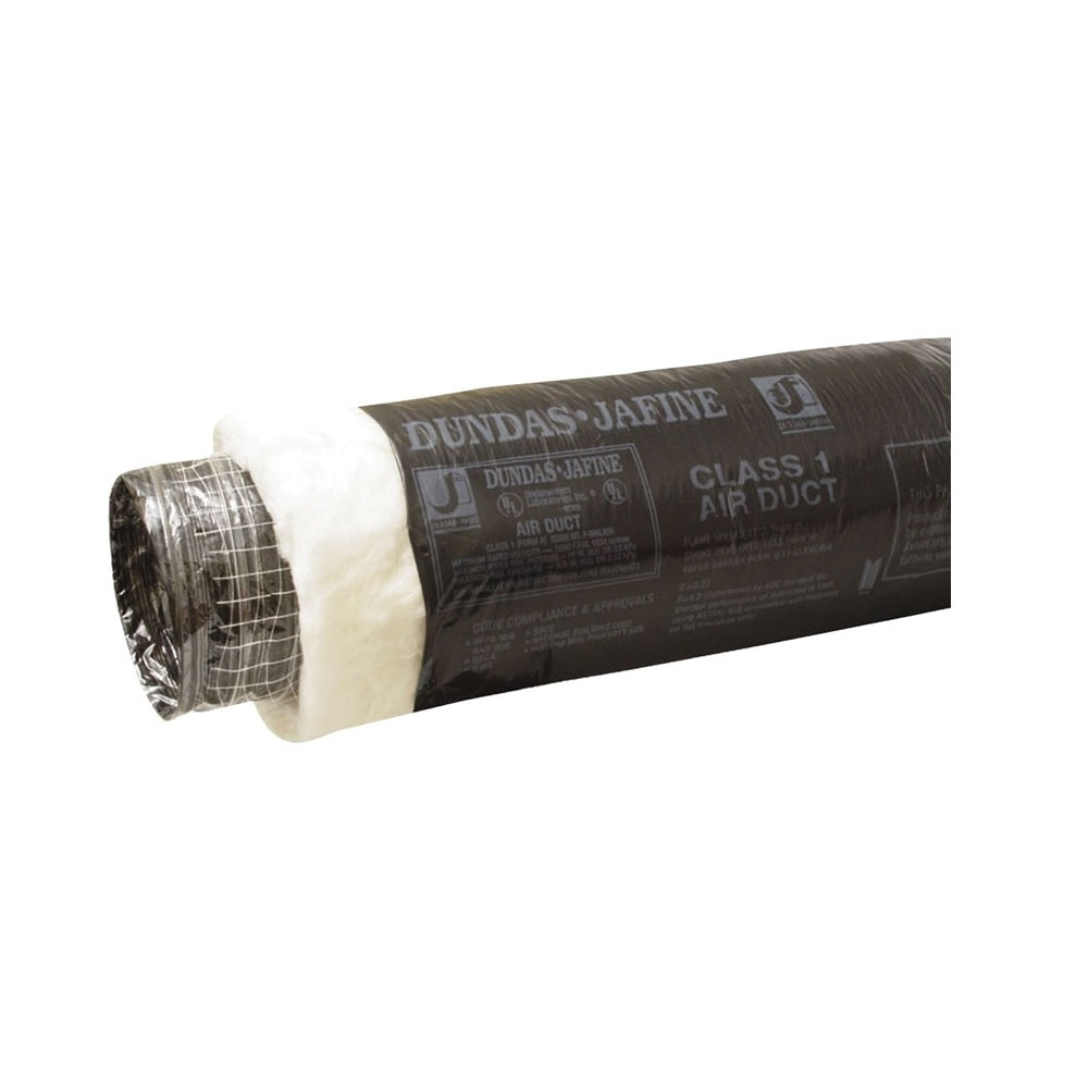 Dundas Jafine BPC1225 Flexible Insulated Duct, Black, 25 ft