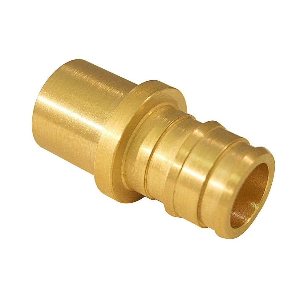 Apollo Valves EPXMS1212 PEX-A Barb Adapter, Brass, 1/2 Inch