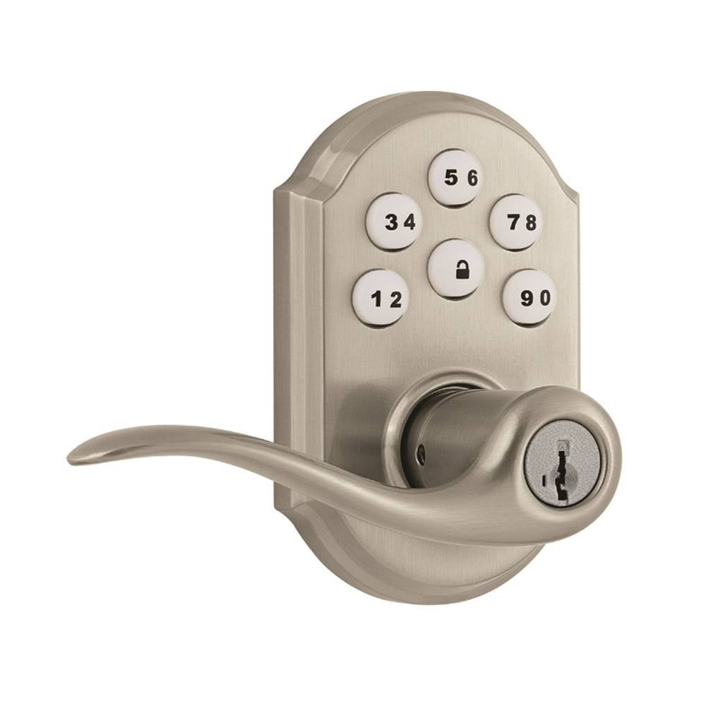 Kwikset 911TNL-15 SMT Deadbolt Lever, Metal, Satin Nickel