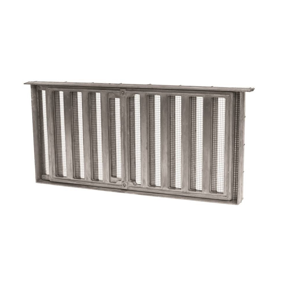 Lomanco 179 Foundation Vent, Aluminum, Mesh Grill