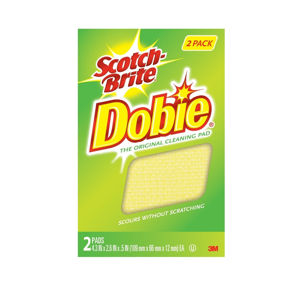 Scotch-Brite 722-6 All Purpose Pads, Pale Yellow, 4-3/8 Inch