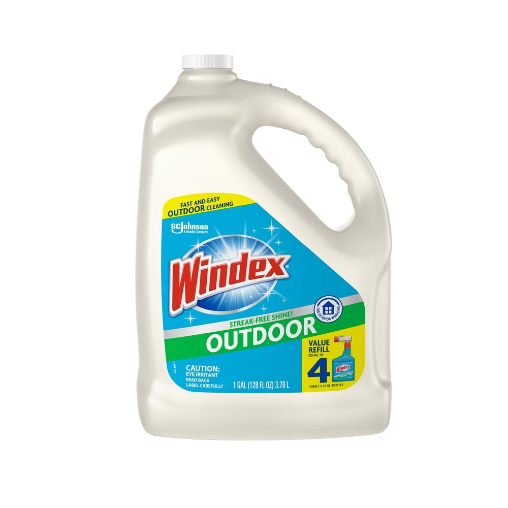 Windex 00300 Original Outdoor Glass Cleaner, 128 oz