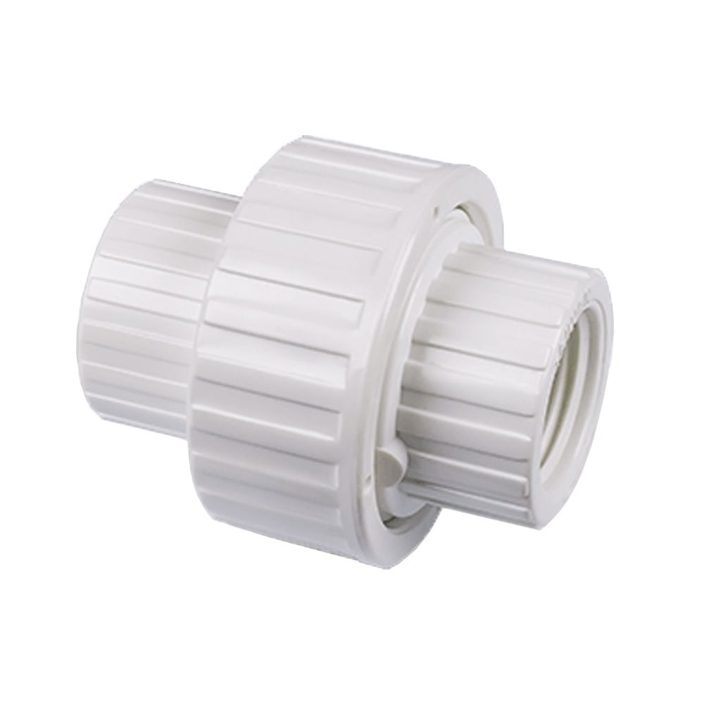 Lasco 458005 Pipe Union, 1/2 Inch, White