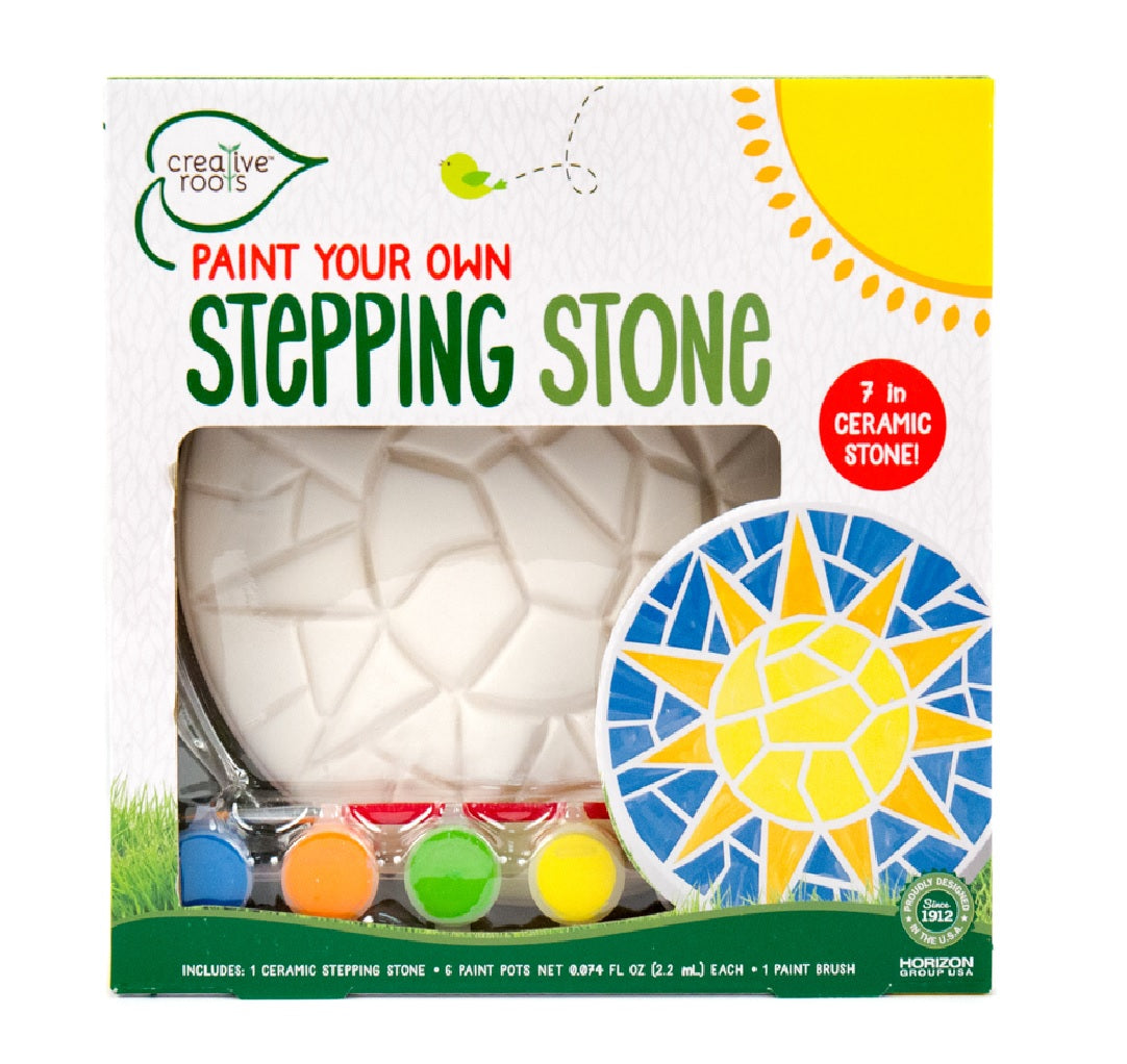 Creative Roots 80966 Paint Your Own Stepping Stone Activity Kit