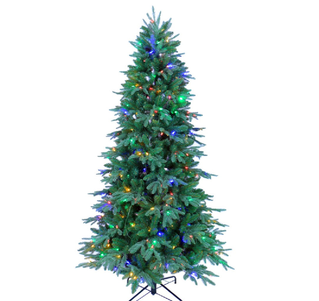 Santas Forest 68970 Tree Prelit Frasier, 7 Feet