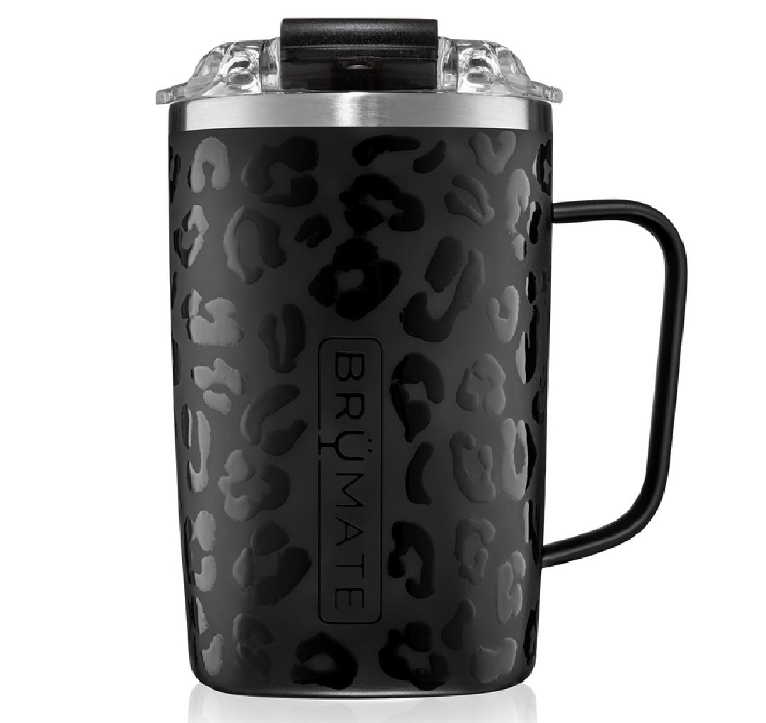 Brumate TD16OL Muv Toddy Vacuum Insulated Mug, Onyx Leopard