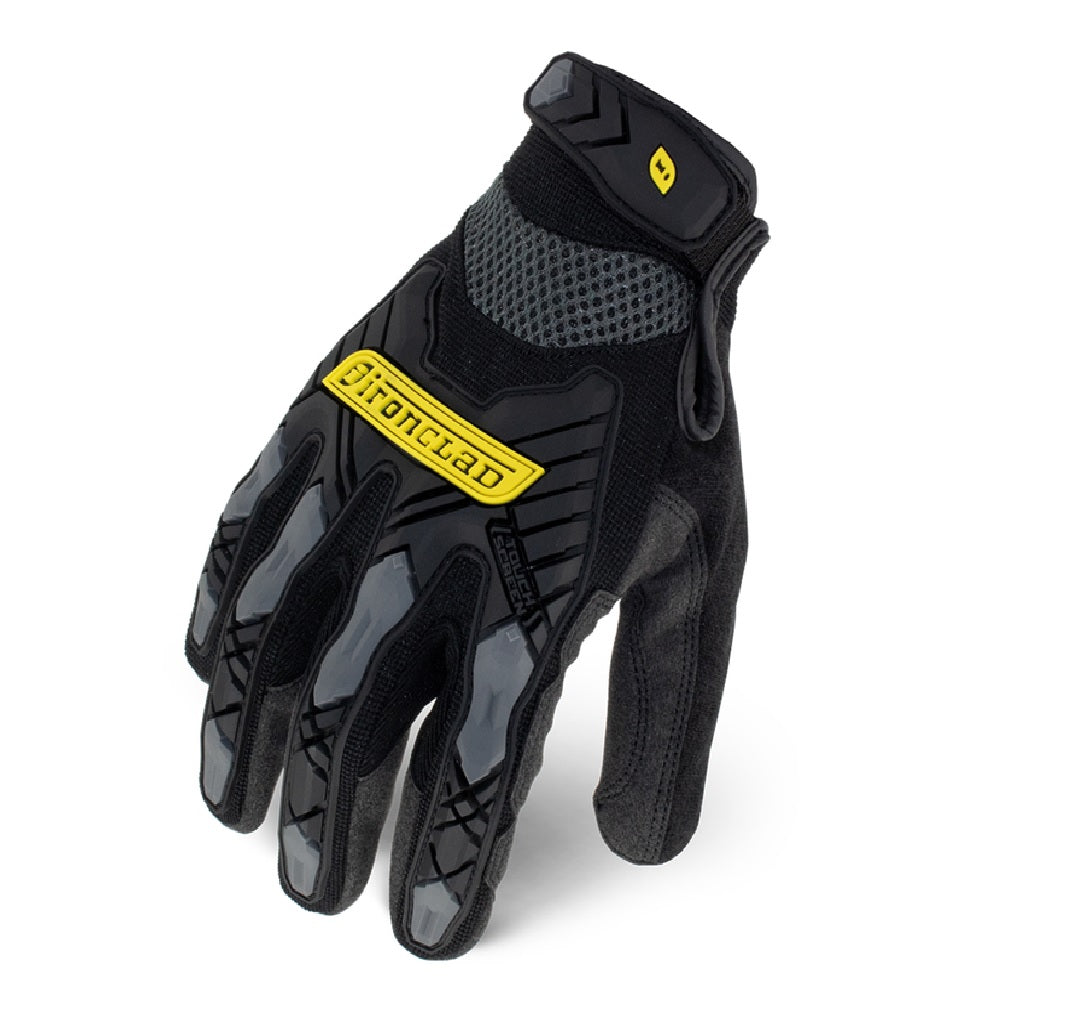 Ironclad IEX-MIG-05-XL Command Impact Gloves, Black/Grey, XL