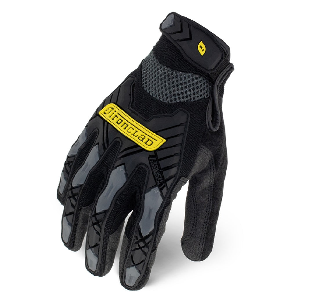 Ironclad IEX-MIG-03-M Command Impact Gloves, Black/Gray