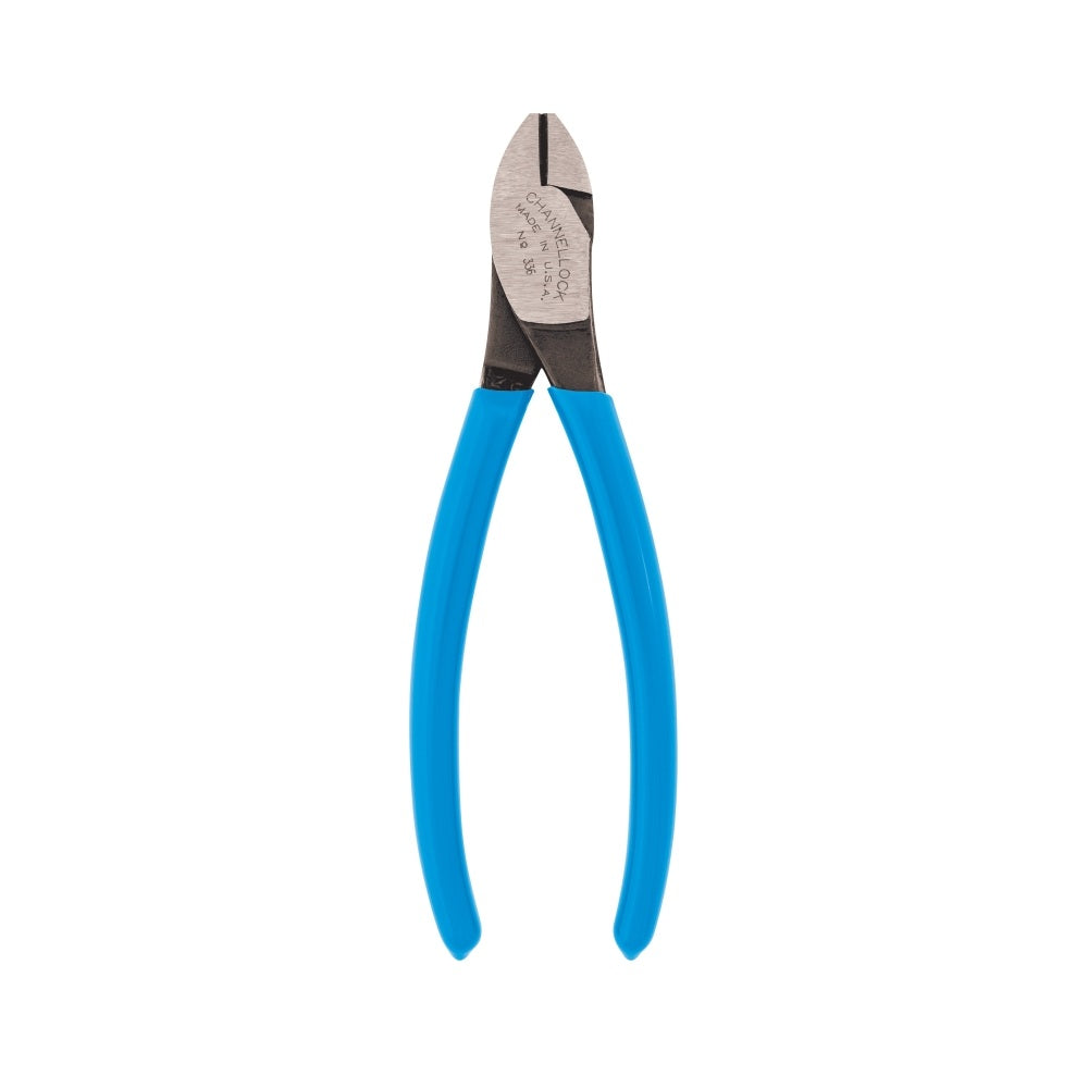 Channellock 336 Diagonal Lap Joint Cutting Plier, 6.01 Inch, Blue Handle