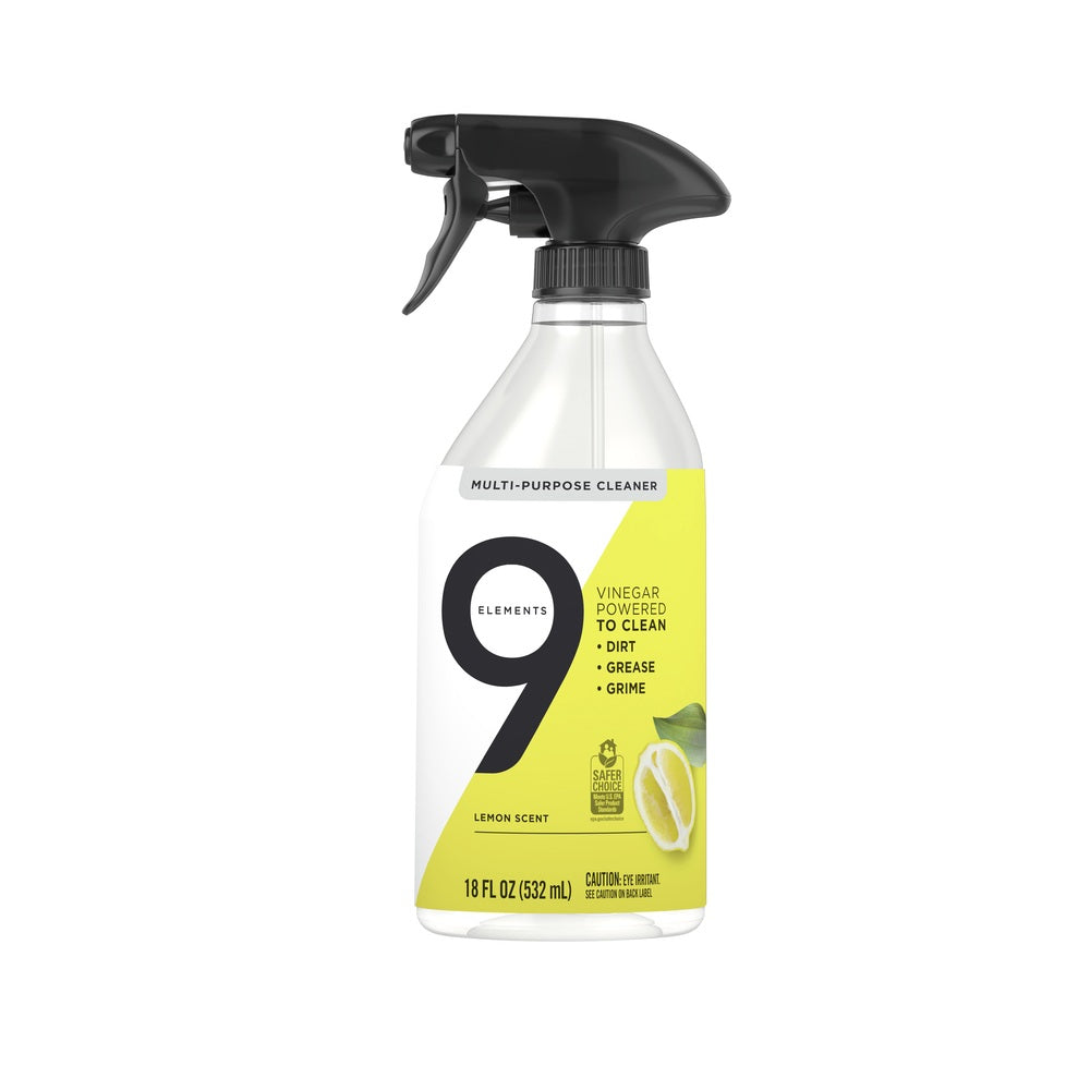 9 Elements 95101 Scent Multi-Purpose Cleaner Liquid, 18 Oz
