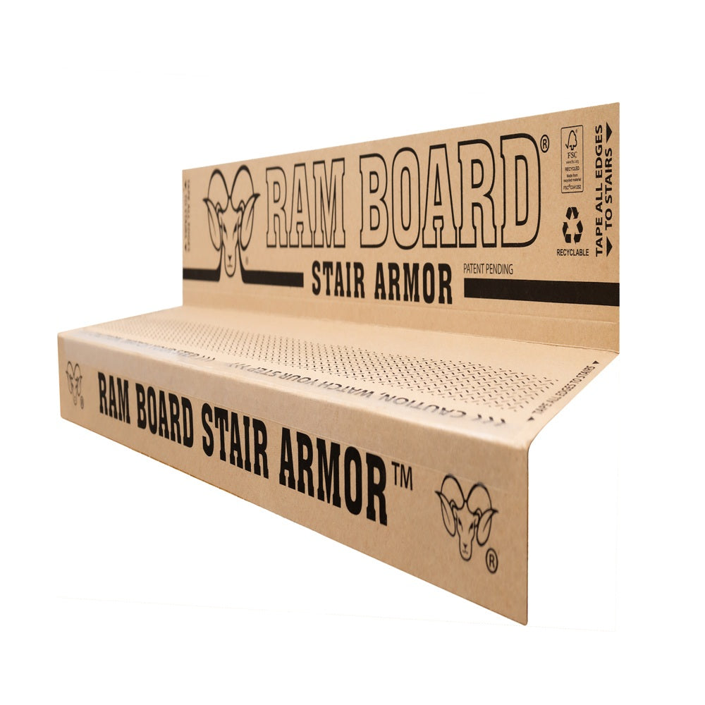 Ram Board RBSA36 Stair Protector, 19 Inch X 34 Inch, Polypropylene