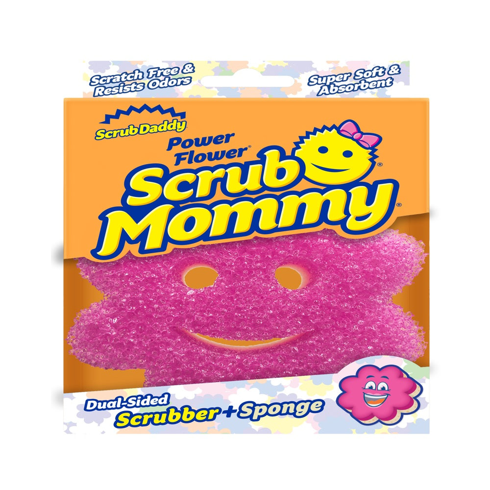Scrub Daddy FG120050100 Non-Scratch Scrubber Sponge, Pink