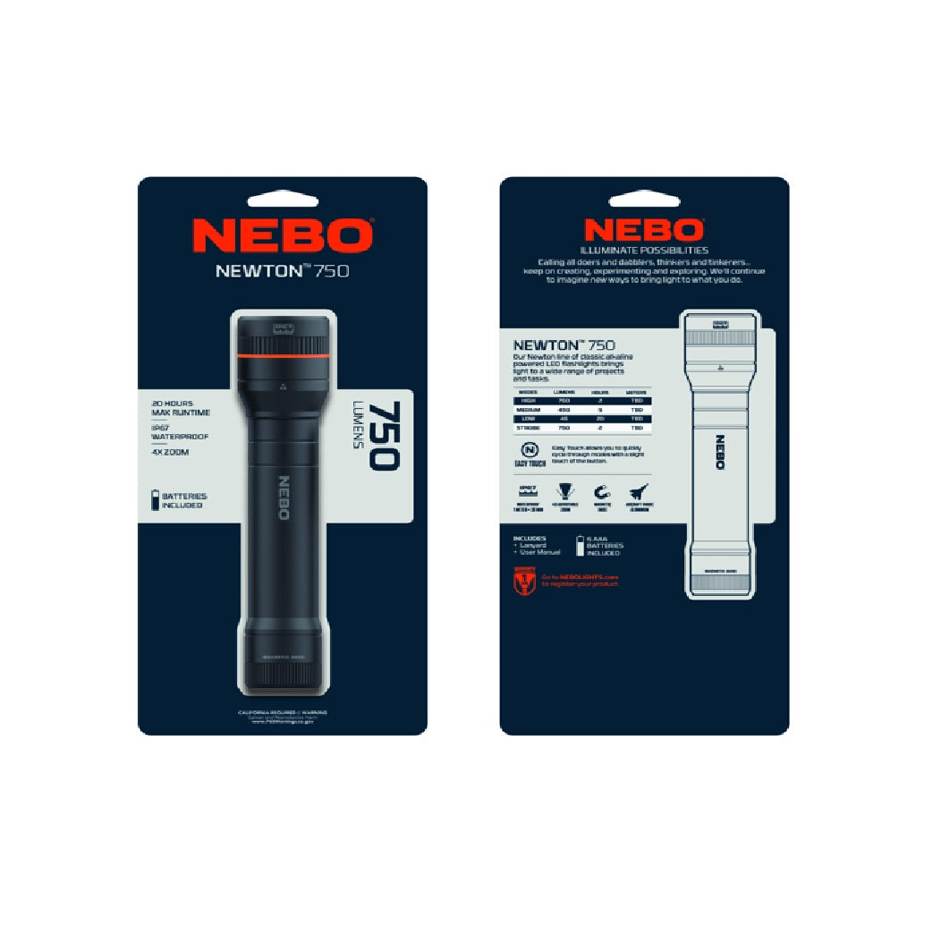 Nebo NEB-FLT-0015 Newton LED Flashlight, AAA Battery