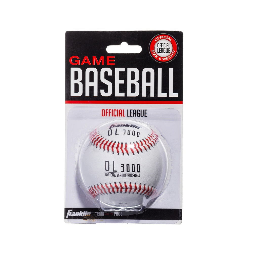 Franklin 1570 Leather Baseball, 2.75 Inch, White