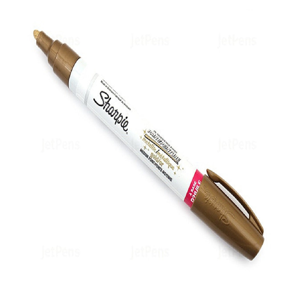 Sharpie 1875049 Gold Medium Tip Paint Marker