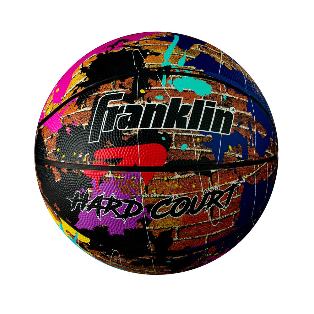 Franklin 32092 Hard Court Basketball, Rubber