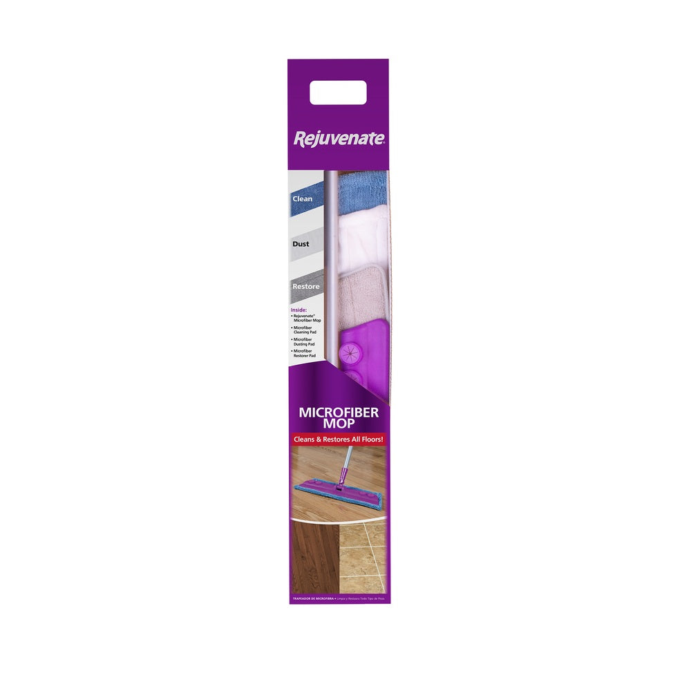 Rejuvenate RJOPPMOP Flat Mop Kit, Multicolored