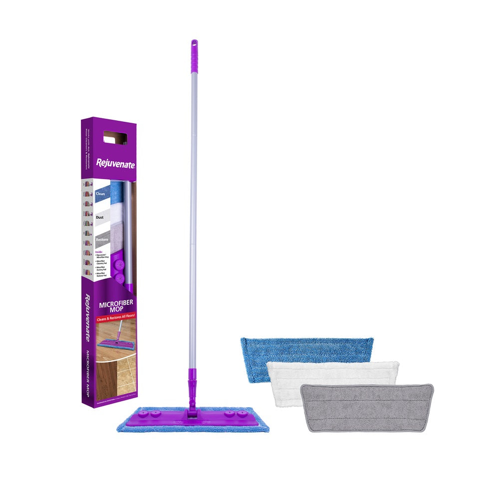 Rejuvenate RJOPPMOP Flat Mop Kit, Multicolored