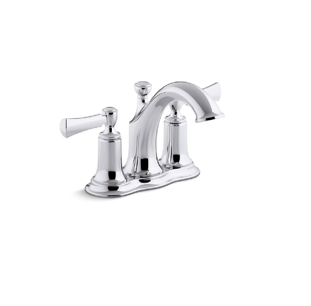Kohler R72780-4D1-CP Elliston Bathroom Faucet, Polished Chrome