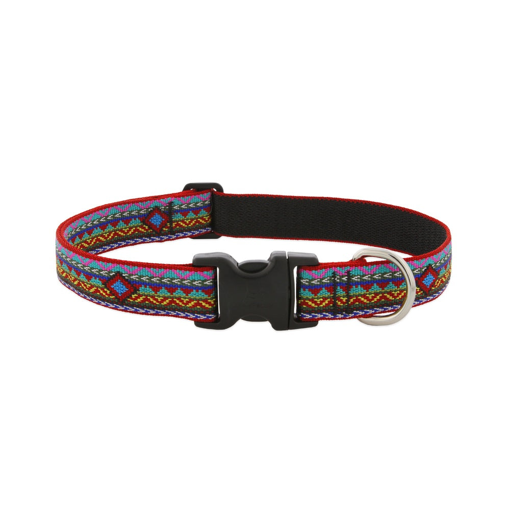 Lupine Pet 91552 El Paso Nylon Dog Adjustable Collar, Multicolored