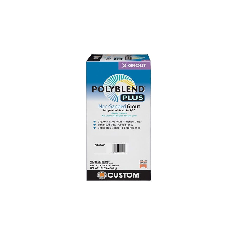 Custom Building PBPG11510 Platinum Non-Sanded Grout, 10 lb