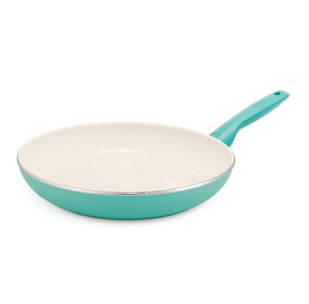 GreenPan CC002479-001 Rio Fry Pan, Turquoise