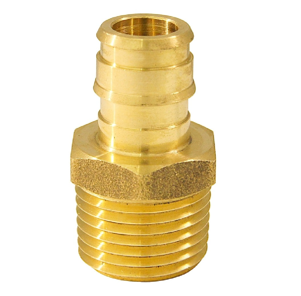 Apollo EPXMA1212 PEX-A Lead-Free Adapter, Brass