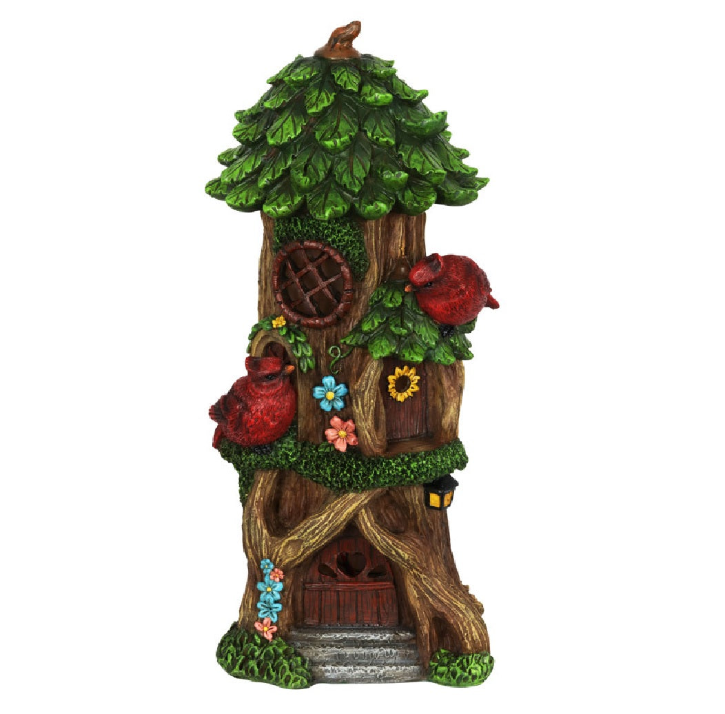 Exhart 19751-RS Fairy House Garden Statue, Resin