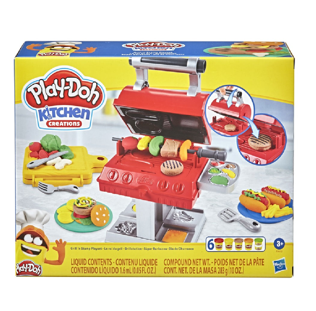 Hasbro HSBF0652 Play-Doh Kitchen Creations BBQ Grill Playset