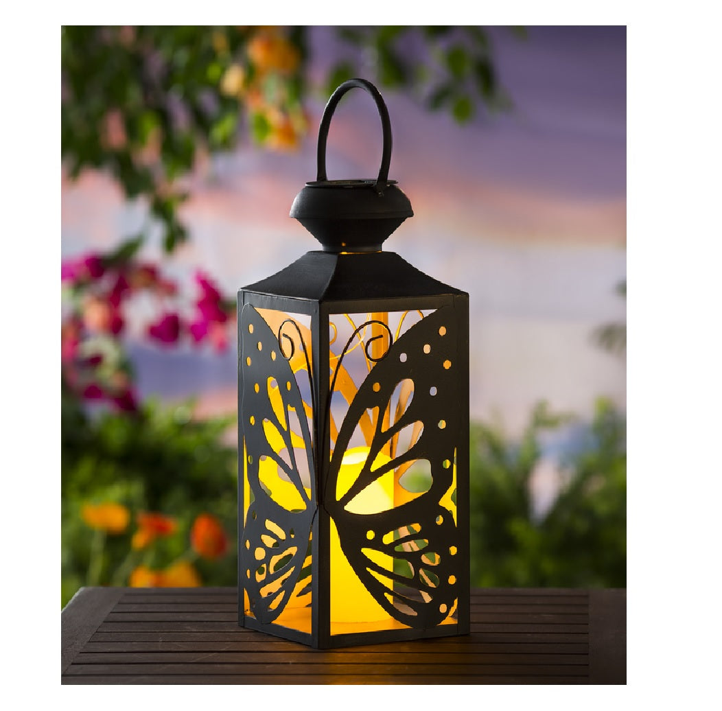 Luminous Garden ZAC2SP6868 Butterfly Solar Lantern