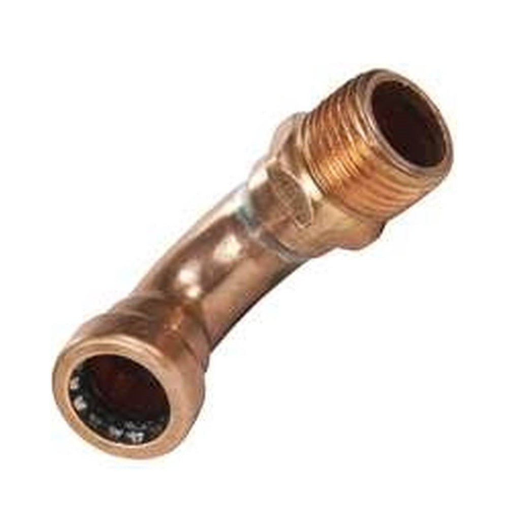 Elkhart 10170840 CopperLoc 90 Degree Tube Elbow, 1/2 Inch