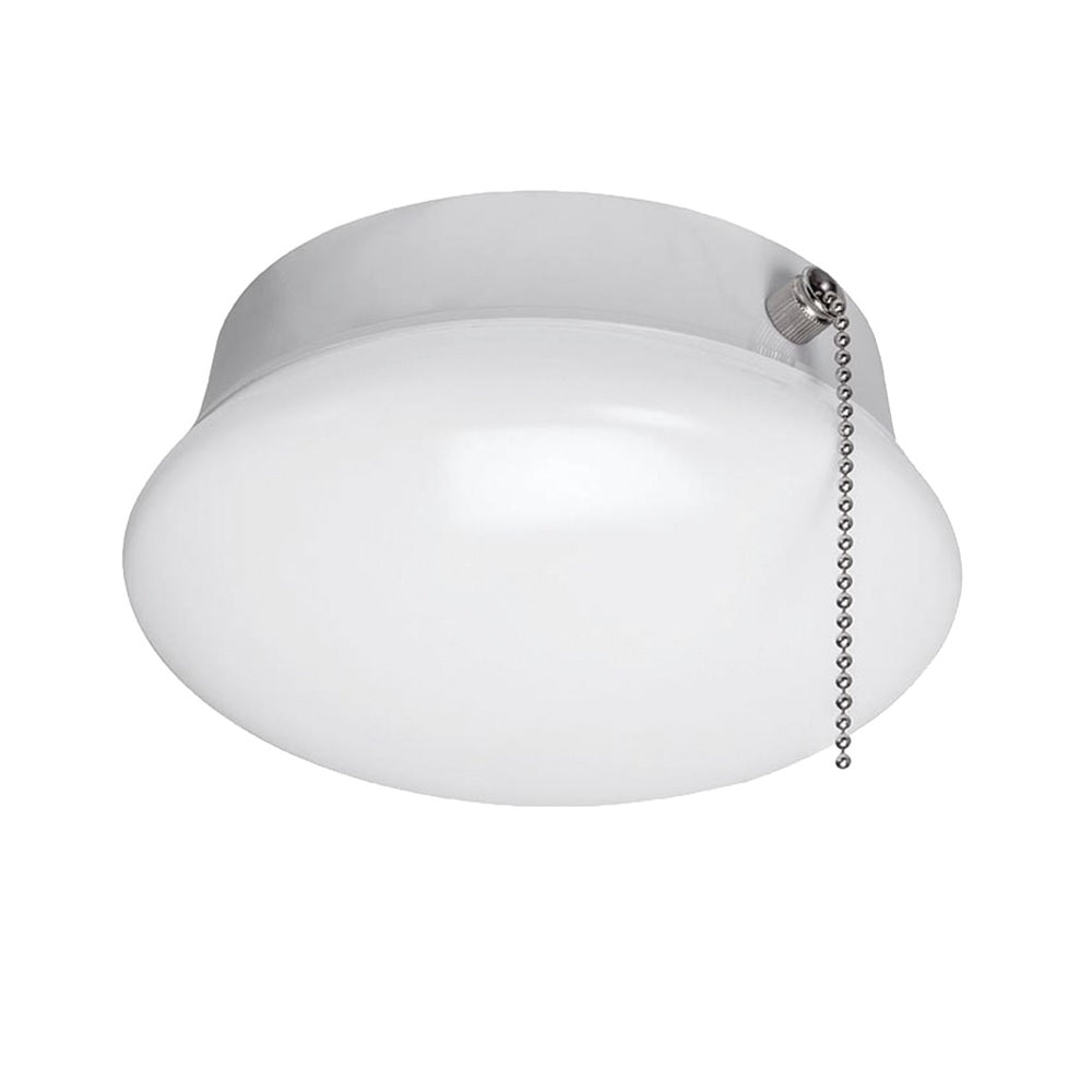 ETI 54484141 Medium E26 Spin Led Light Fixture, White
