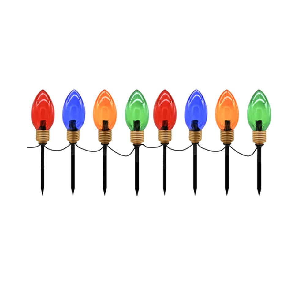 Santas Forest 92601 Yard Decor Stake Light Set, 3-1/2 Inch