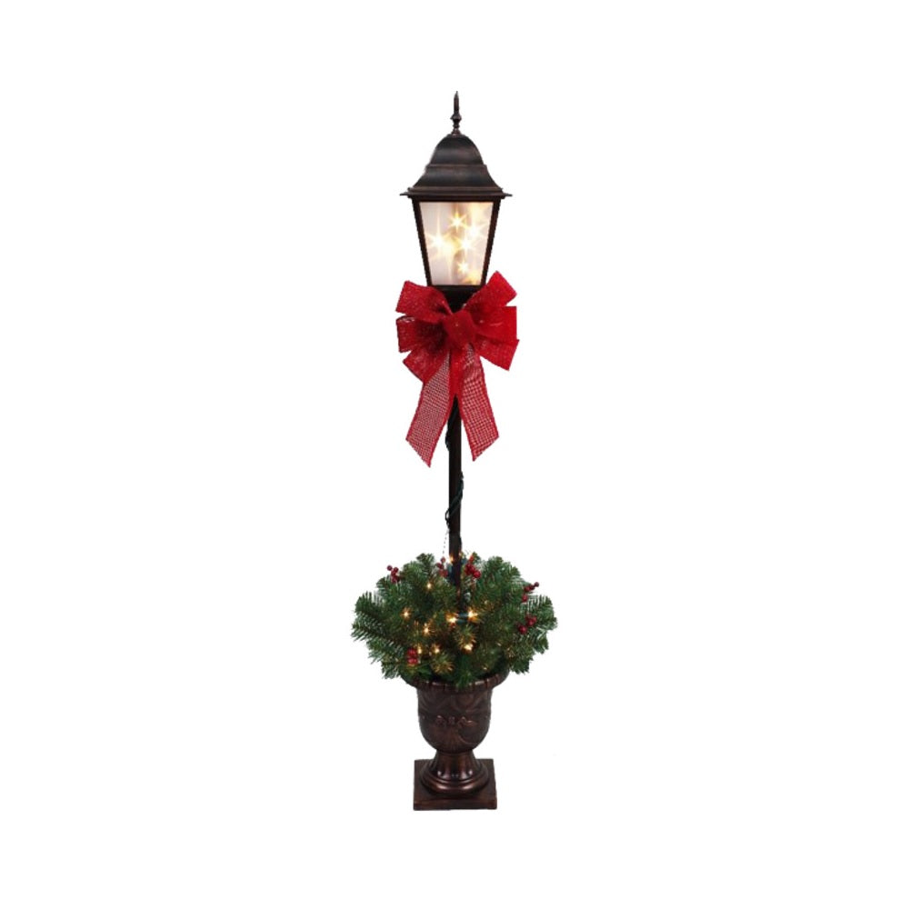 Santas Forest 27645 Yard Art Post Lamp, 4 ft