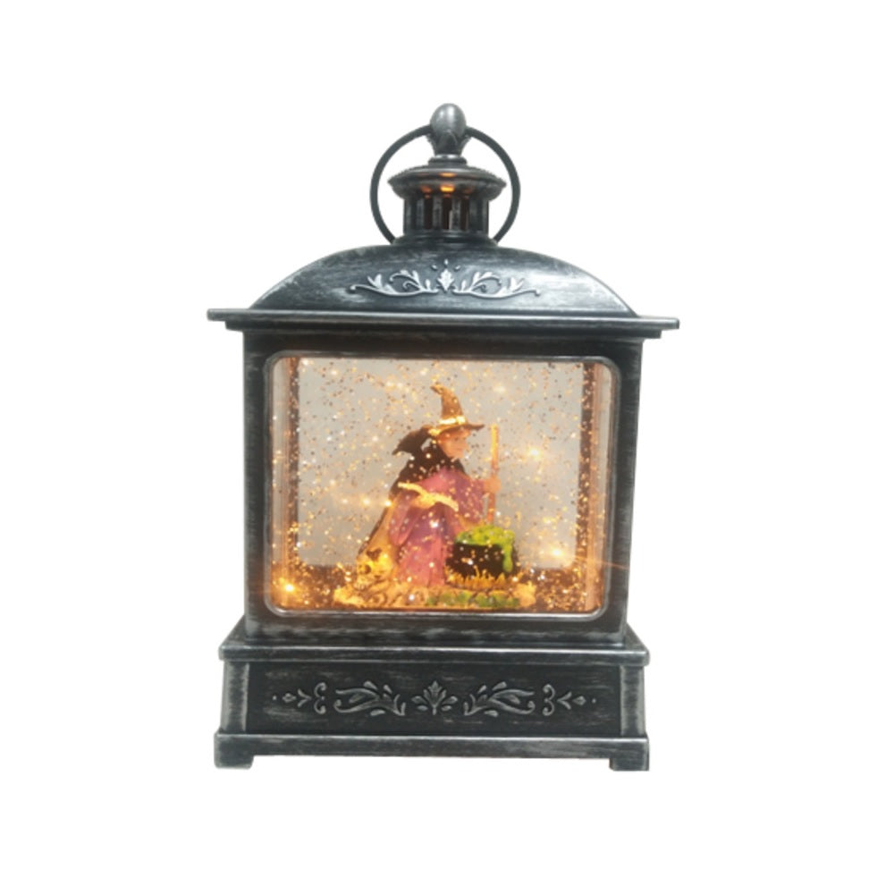 Santas Forest 8061319 Lantern Witch-Ghost, Acrylic