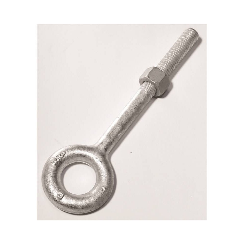 Baron 24-1/2X8Hot Dip Galvanized Eye Bolt, 10 Inch