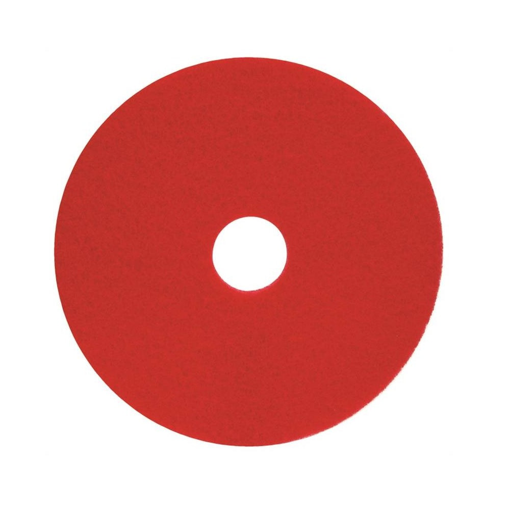 North American 970440 Light Buffing Pad, Red, 20 Inch