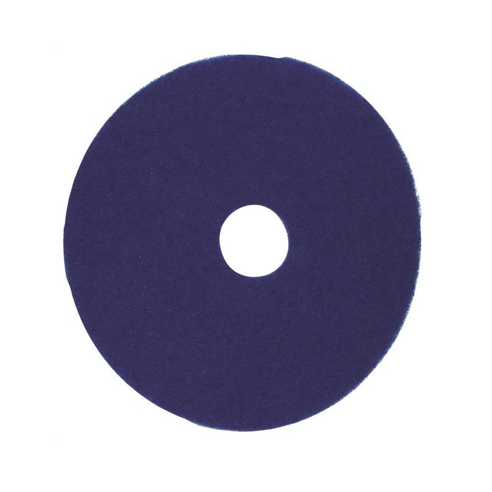 North American 970459 Floor Cleaning Pad, Blue, 17 Inch