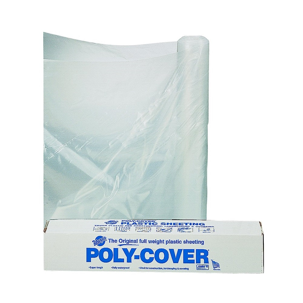 Orgill Poly 6X10-C Poly Film, 100 Feet x 10 Feet, Clear