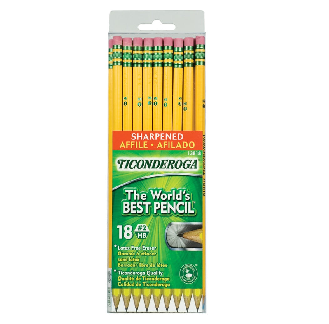 Ticonderoga 13818 The World's #2HB Pencil
