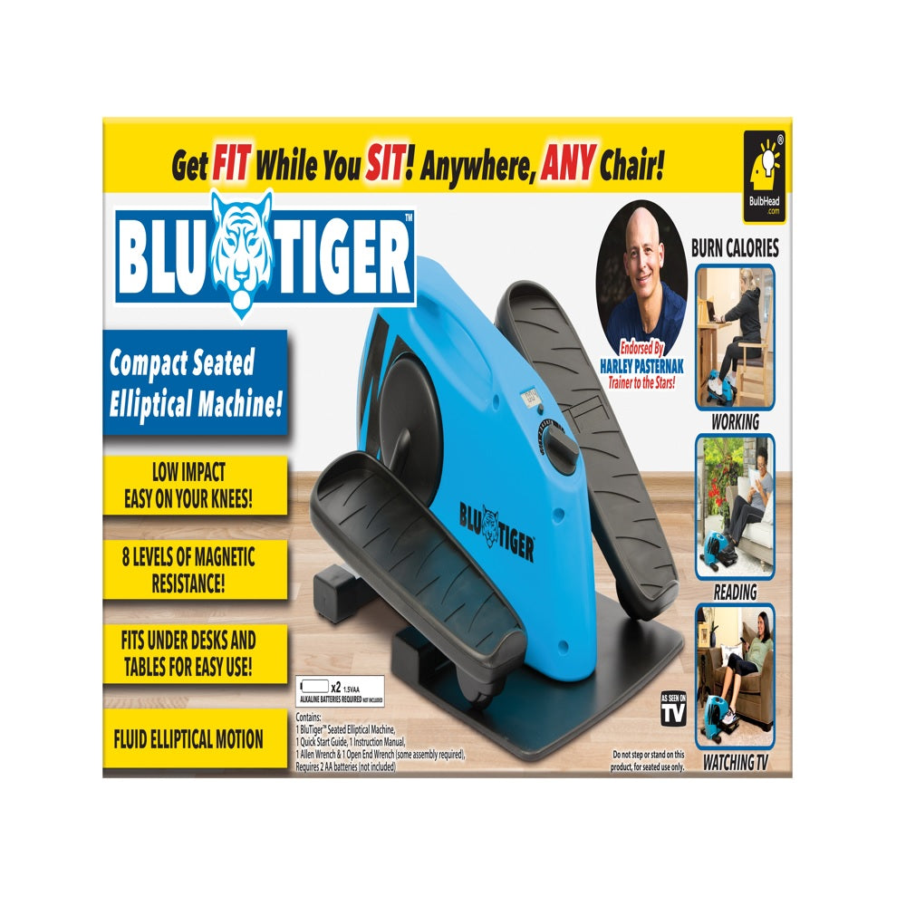 Bulbhead 15116-2 Blu Tiger Elliptical, Black/Blue, 20.375 Inch