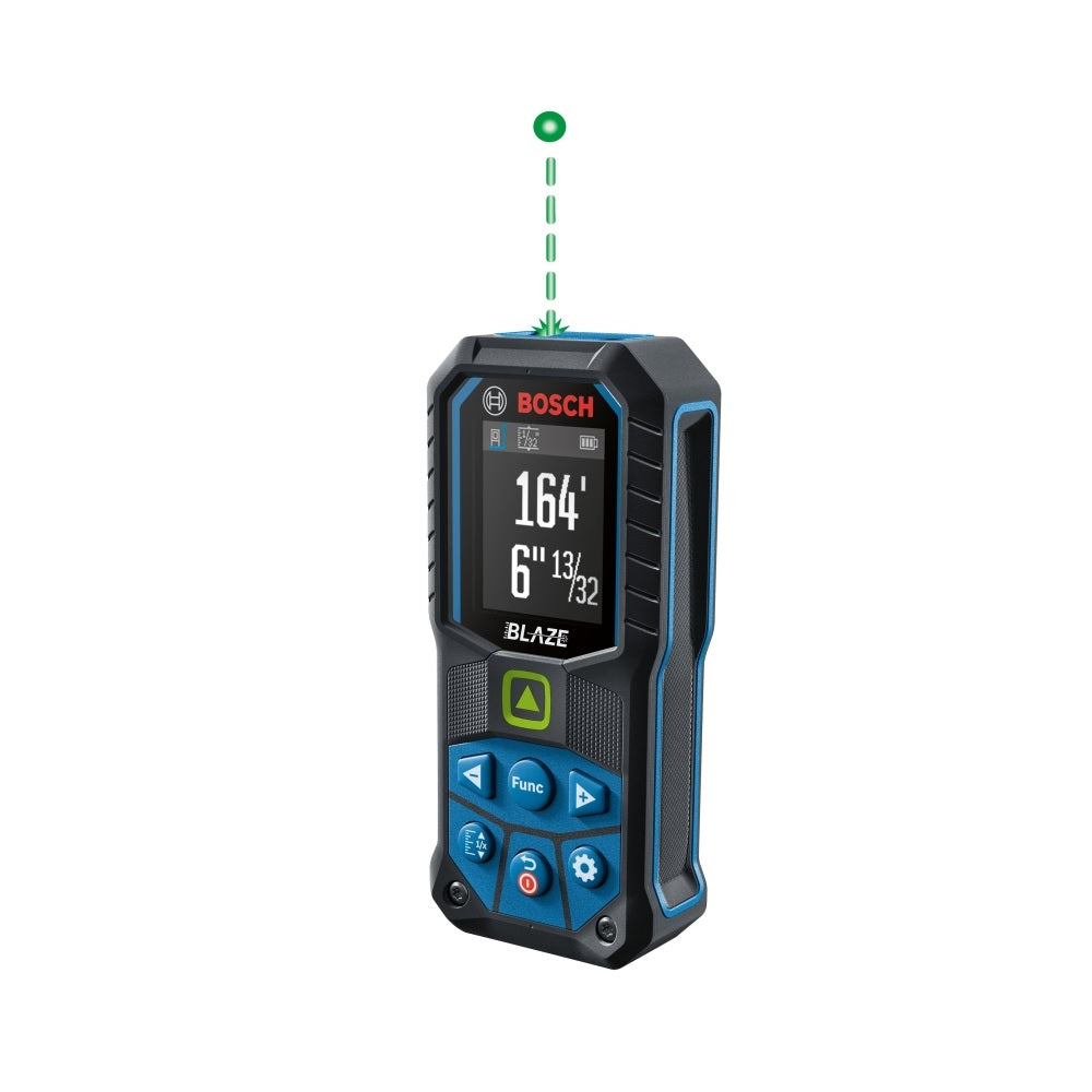 Bosch GLM165-25G Blaze Laser Measure, 165 ft Range